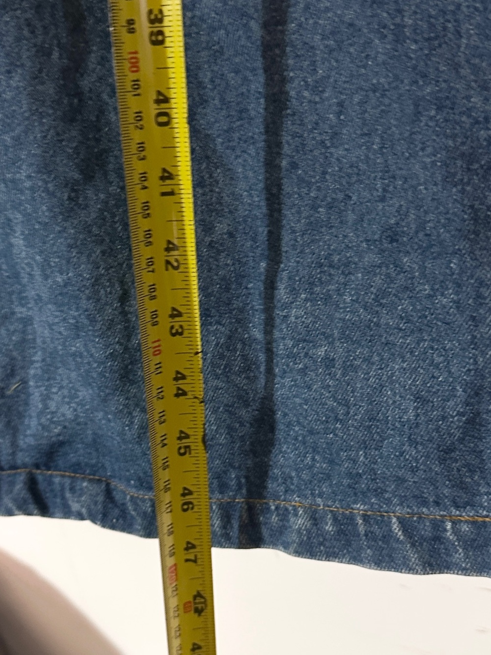 Vintage 80’s Avon Fashions Denim women's Double-Breasted Trench Coat size M - Picture 6 of 14